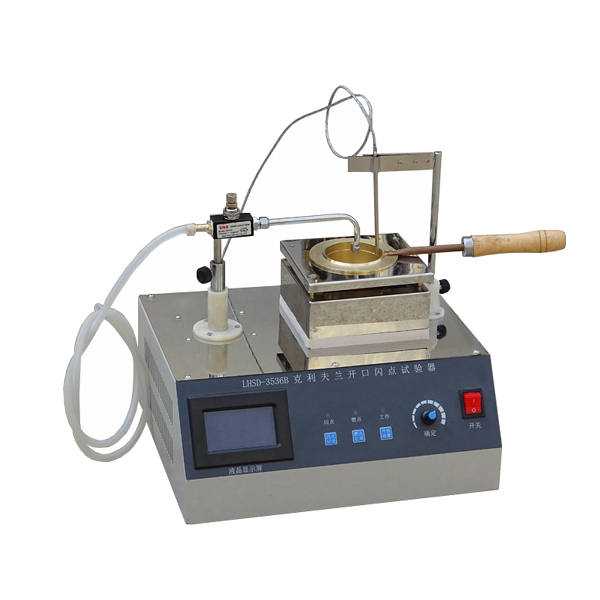 Aszfalt Cleveland Nyílt Flash Point Tester