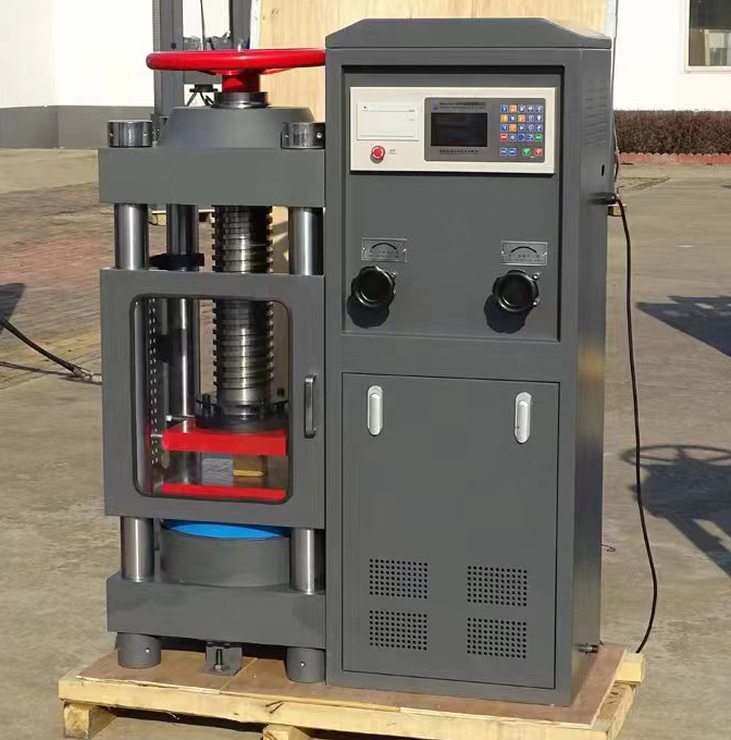 Beton kocka kompressziós vizsgáló gép