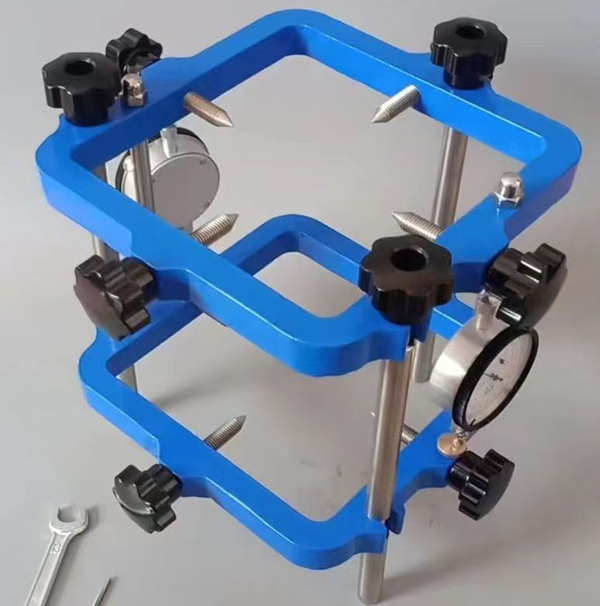 Compression Elastic Modulus Test Frame a CTM-en használt betonra