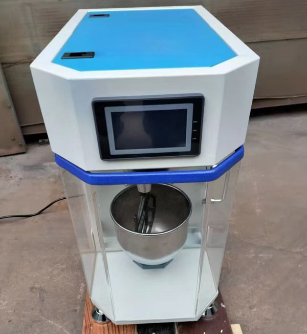 LCD érintőképernyő laboratóriumi cement ragasztó keverő