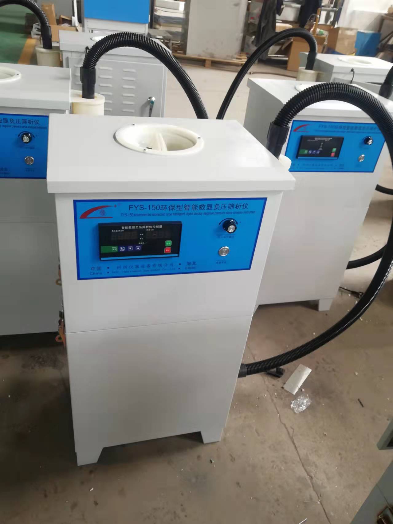 Cement Negatív Nyomás Sieve Analyzer Laboratórium