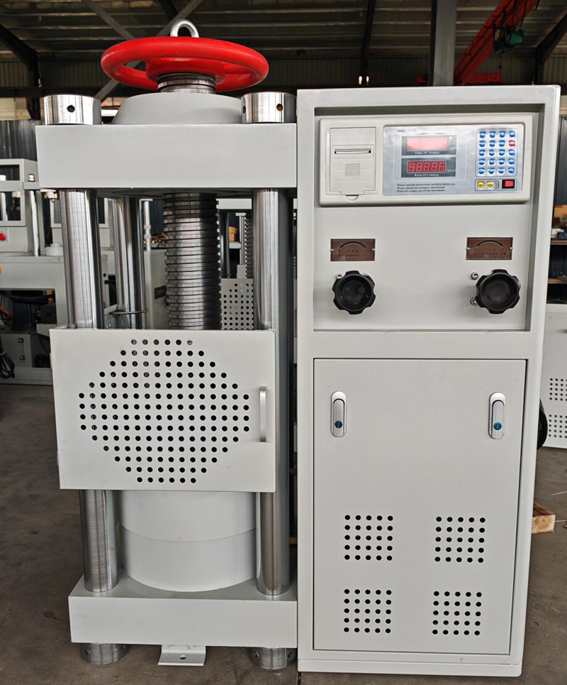 2000KN Beton Press gép laboratóriumi teszTéléshez