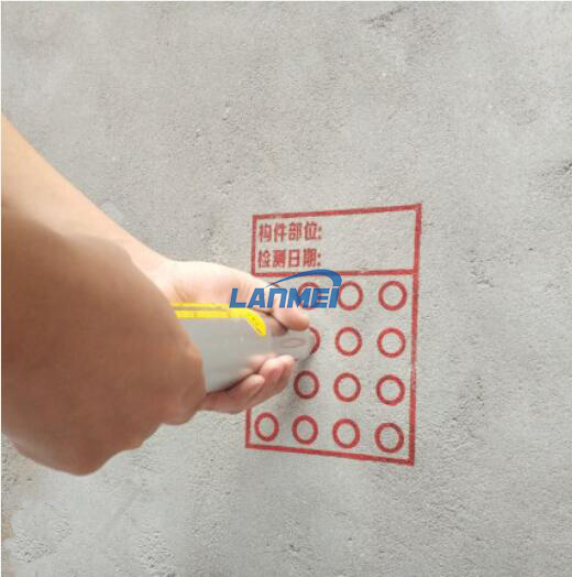 beton szilárdság visszapattanó kalapács